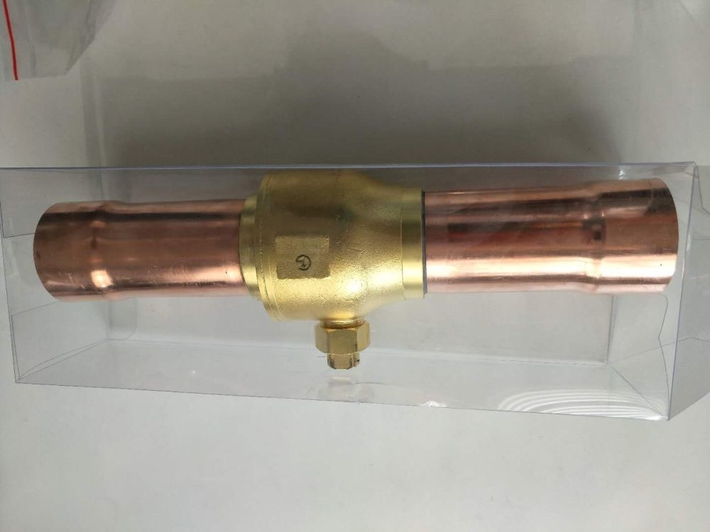 Valve à bille de réfrigération 1/4 polissée pour le refroidissement