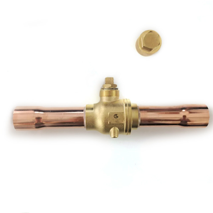 DN4-DN100 soupape à bille de réfrigération / soupape à bille pour 0-4,5 MPa Pression -40°C+150°C