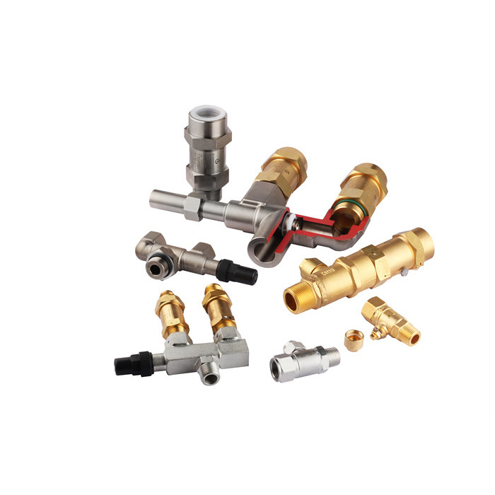 DN6-DN50 Compresseur de réfrigération soupape de dépression pour compresseur d'air 0.3-4.5MPa Pression réglée