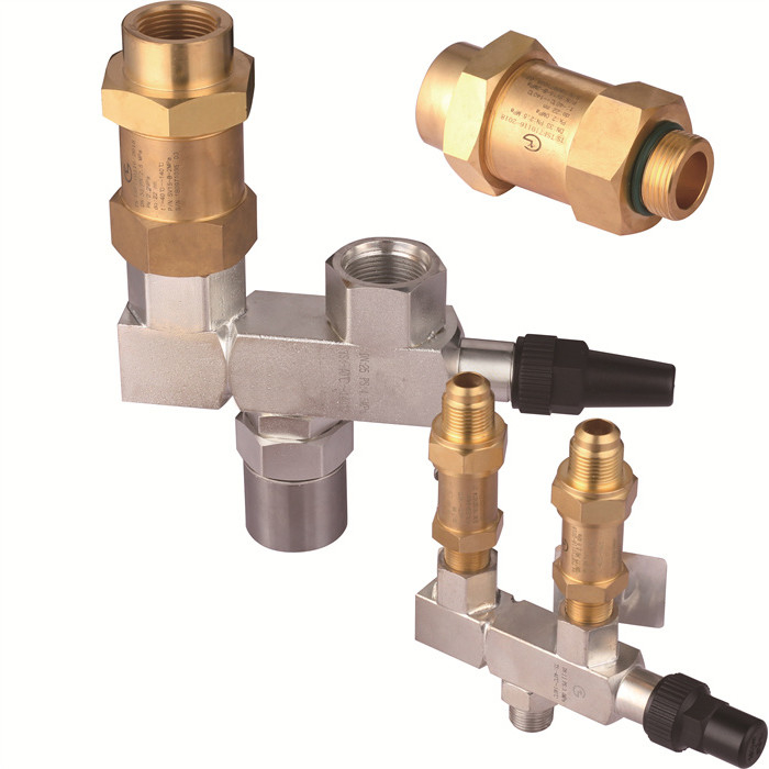 Valve de soulagement de sécurité avec plage de température -29.C~140.C et pression réglée 0.3~4.5MPa Certifié CE