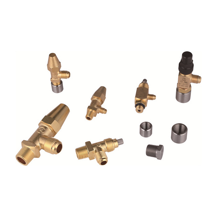 Valve d'angle de réfrigération pour les CFC HCFC HFC R717 avec une longue durée de vie et une pression de 9,5 MPa