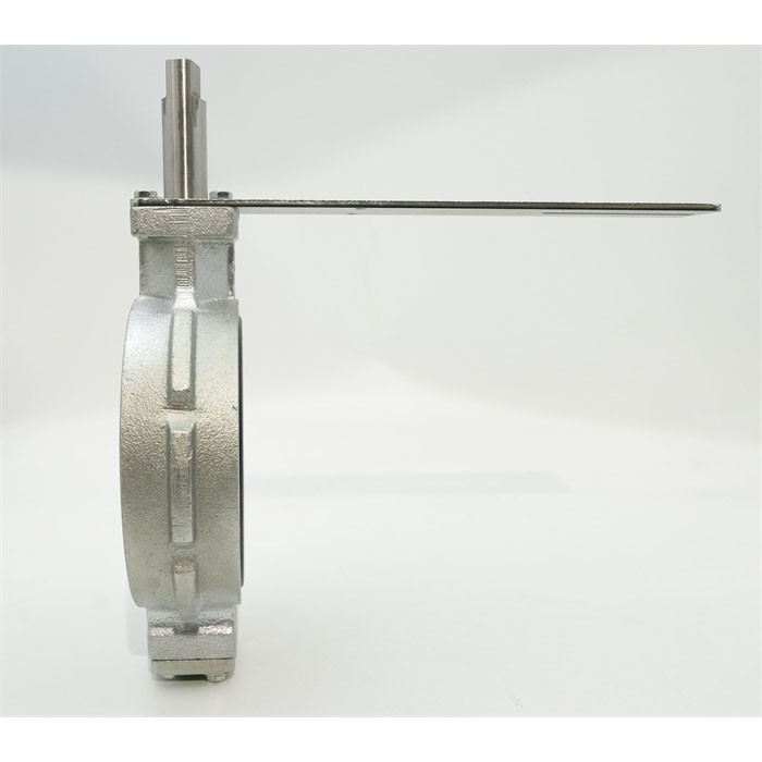 Valve à papillon intelligent avec une plage de température de fonctionnement de -29°C à 120°C et taille DN40 à DN300