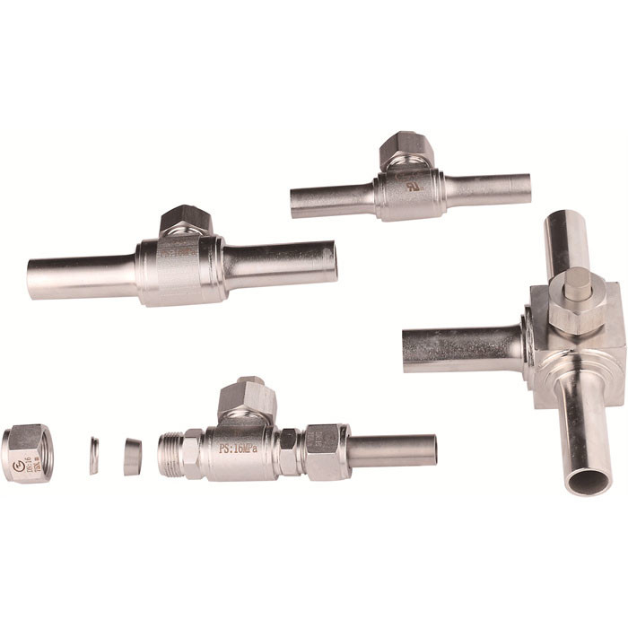 CO2 réfrigération 3/4 pouces de compression éteindre la vanne haute pression DN4  DN40 0  16.0 MPa -40C  140C